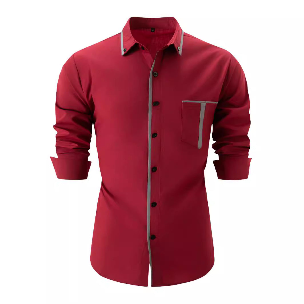 Chemise de loisirs à manches longues pour hommes Chic und Stil