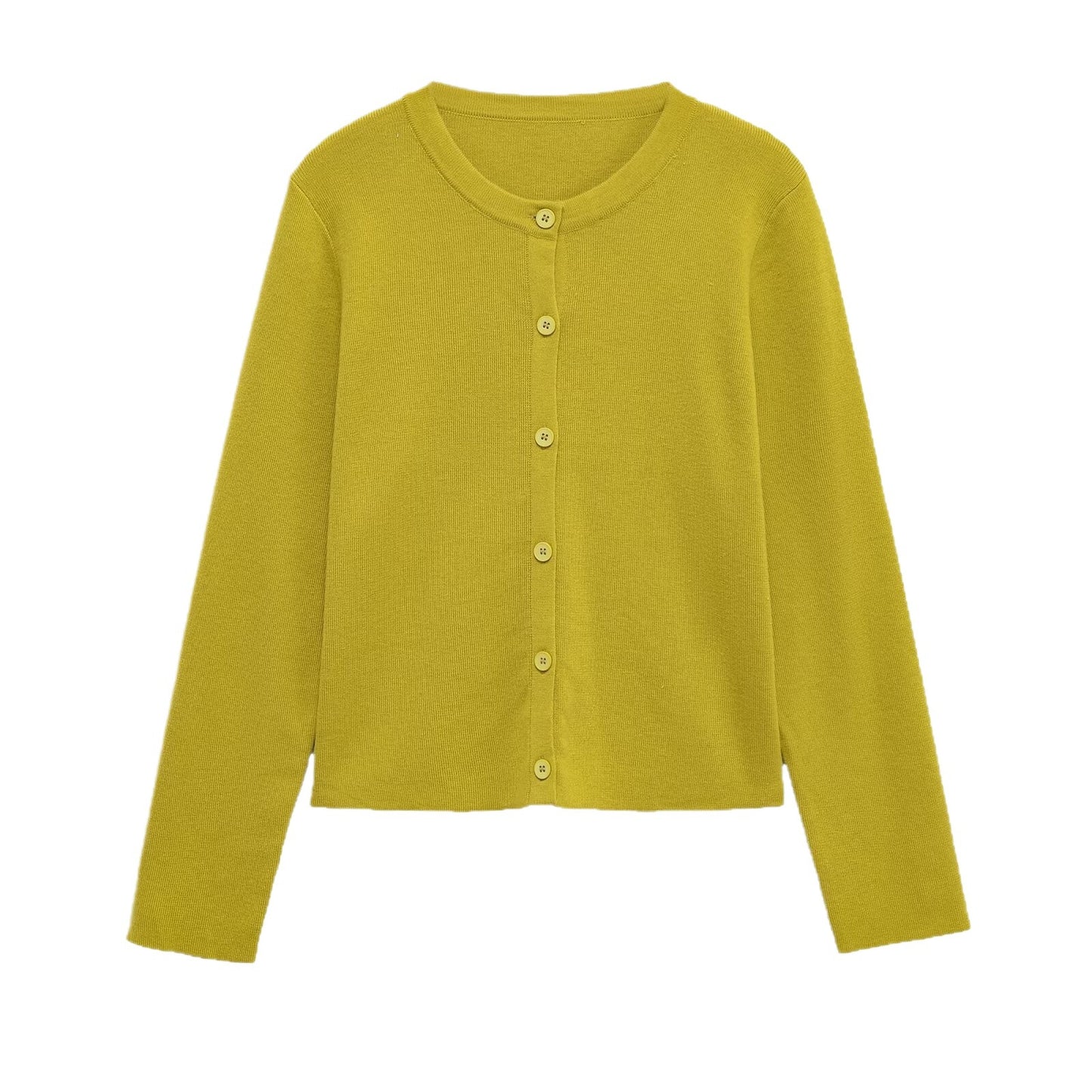 Dames cardigan avec patte de boutonnage et coupe féminine Chic und Stil