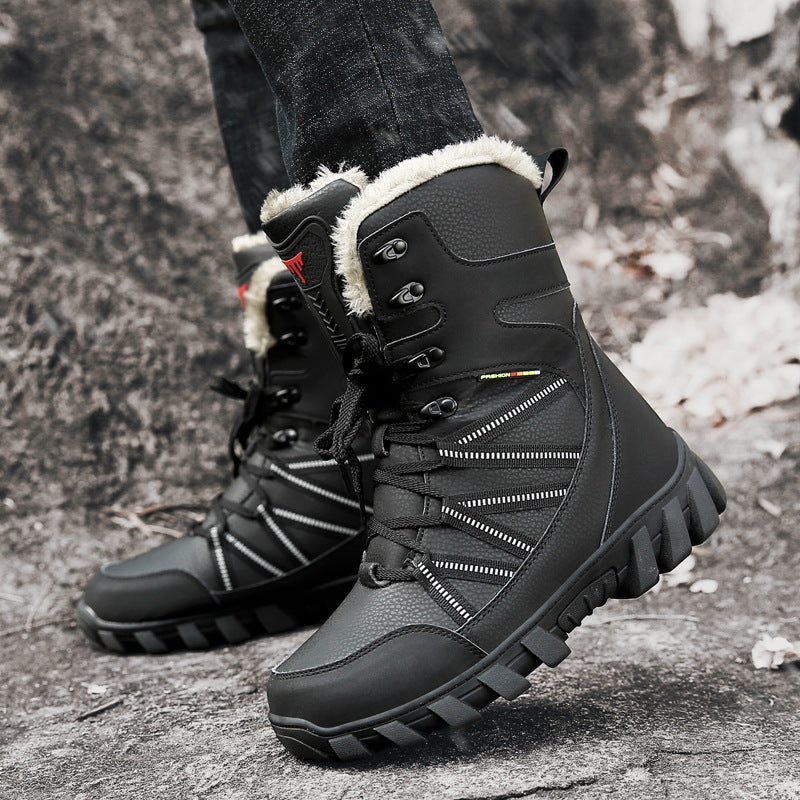 Bottes d'hiver pour femmes avec semelle antidérapante et doublure isolante Chic und Stil