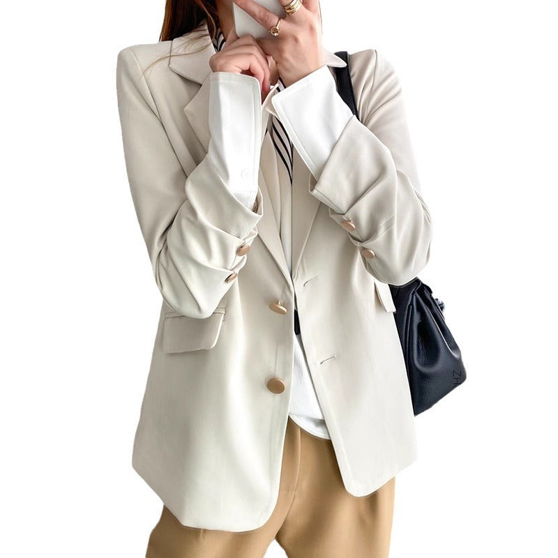 Top Élégant à Manches Longues pour Femme Chic und Stil
