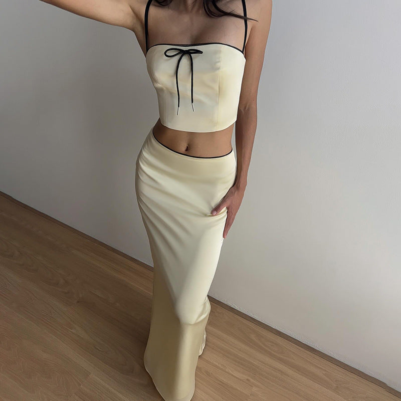 Robe maxi A ligne deux pièces élégante Chic und Stil pour dames