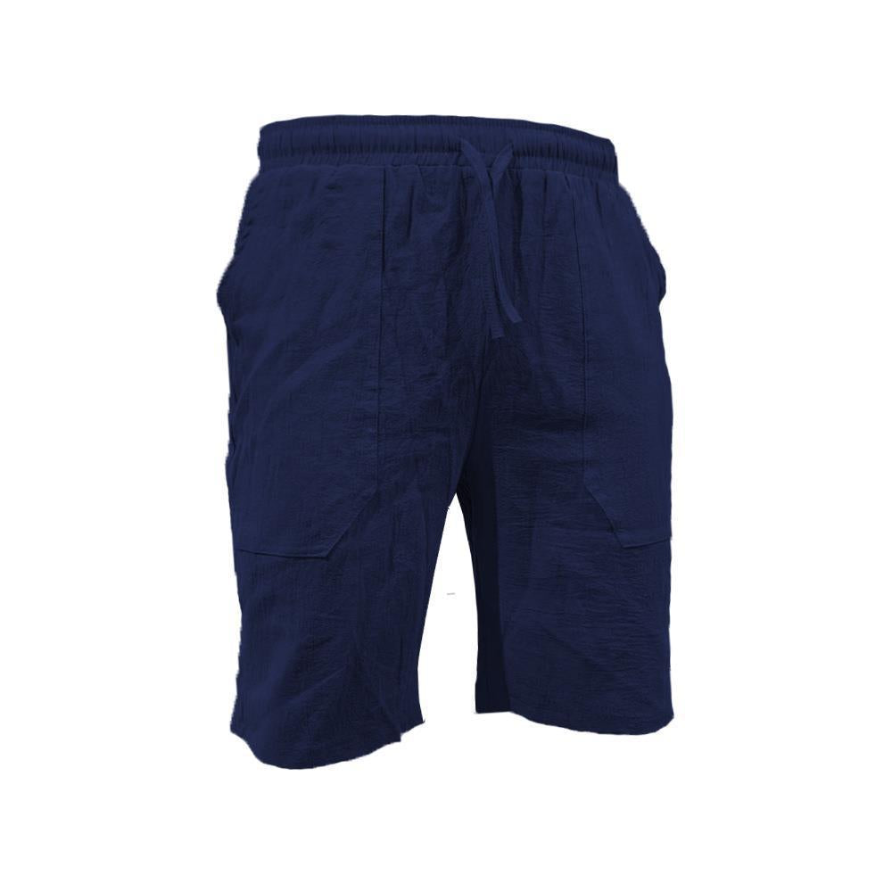 Pantalons de loisirs légers pour hommes en lin respirant Chic und Stil