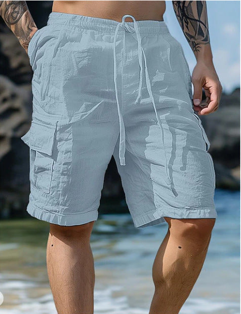 Shorts cargo pour hommes avec plusieurs poches Chic und Stil