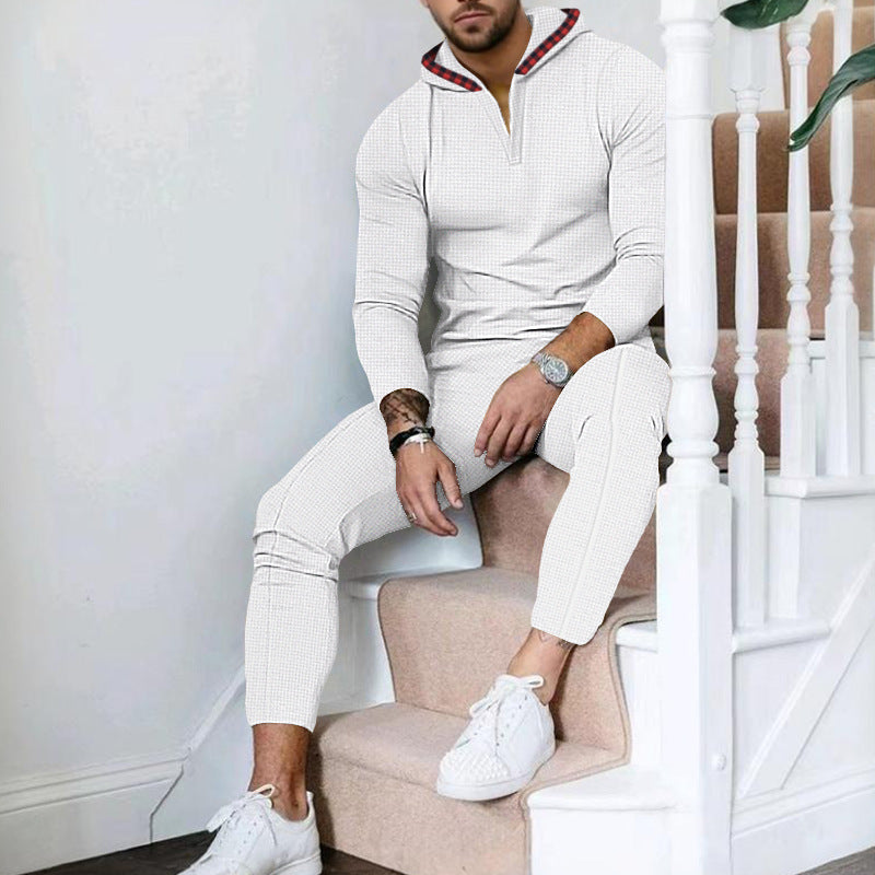 Vêtements de sport pour hommes en intégralité avec fermeture éclair créative et matériau de haute qualité Chic und Stil