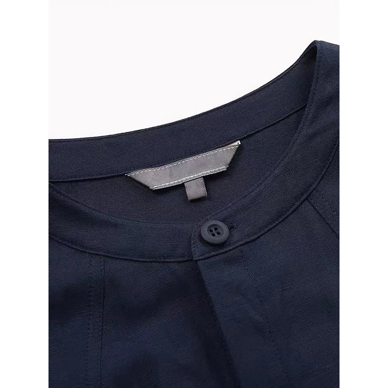 Combinaison utilitaire pour femme avec manches froncées Chic und Stil