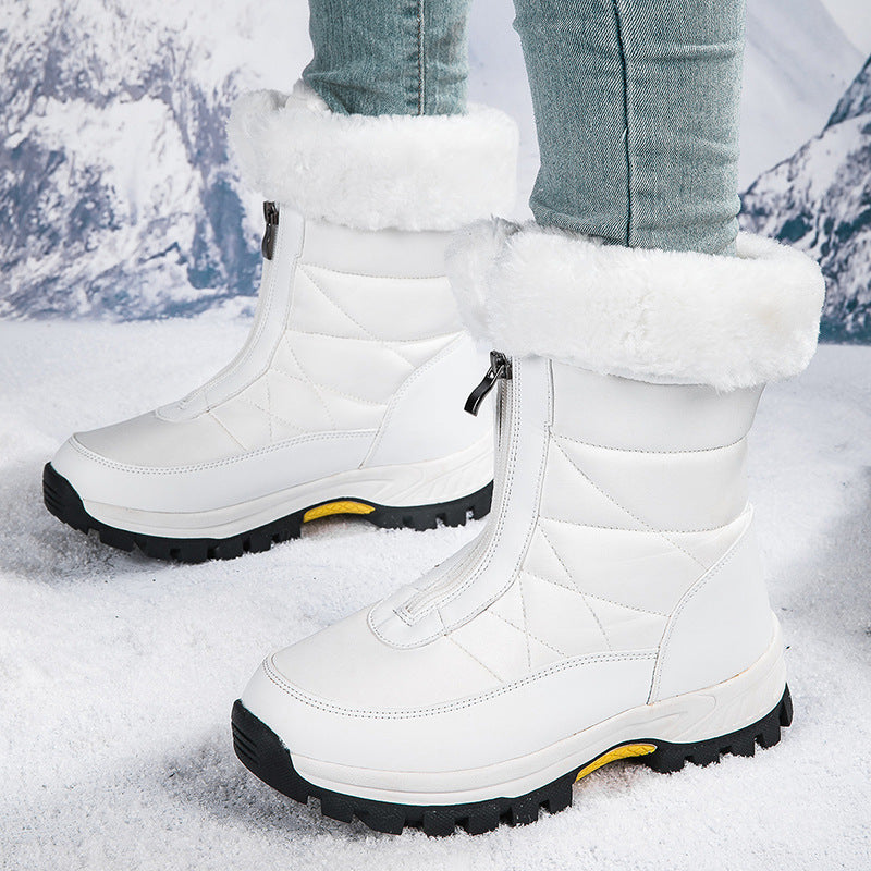 Bottes d'hiver pour femmes avec doublure isolante et semelle extérieure imperméable Chic und Stil