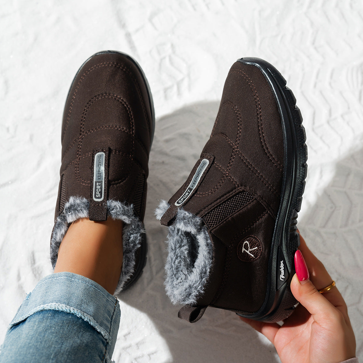 Bottes d'hiver sportives pour femmes Chic und Stil