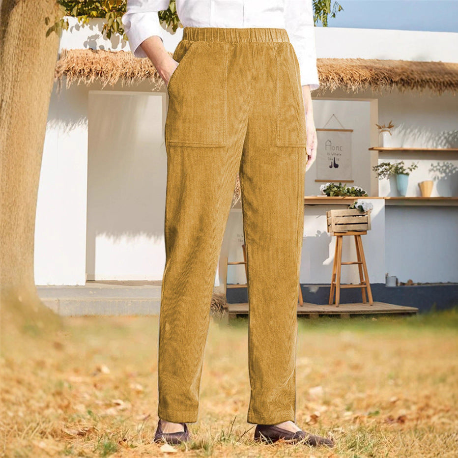 Pantalons larges de loisirs pour femmes Chic und Stil