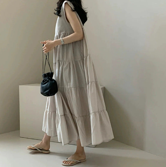 Robe maxi à paliers Chic und Stil pour dames