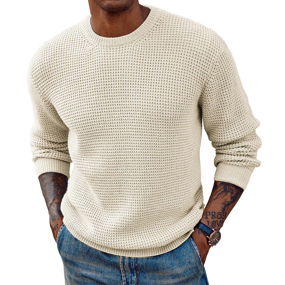 Pull en maille pour homme avec tissu texturé Chic und Stil