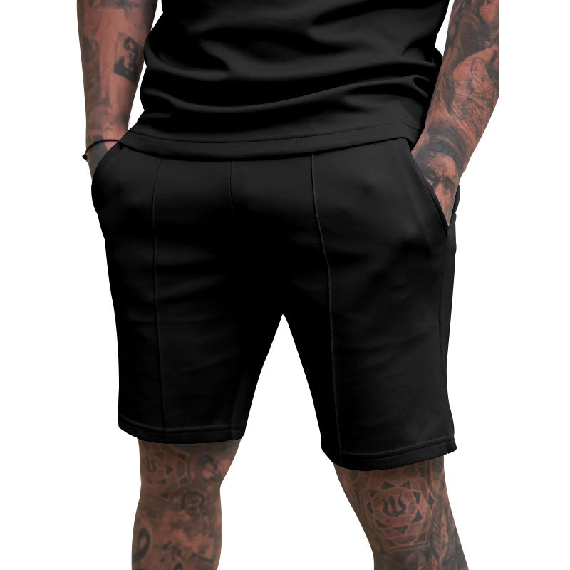 Pantalons de loisirs confortables pour hommes avec poches latérales et taille élastique Chic und Stil