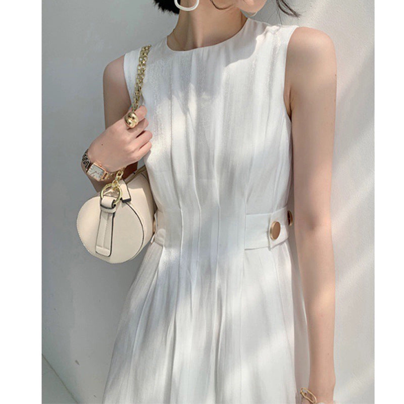 Robe maxi ceinturée élégante pour femmes Chic und Stil