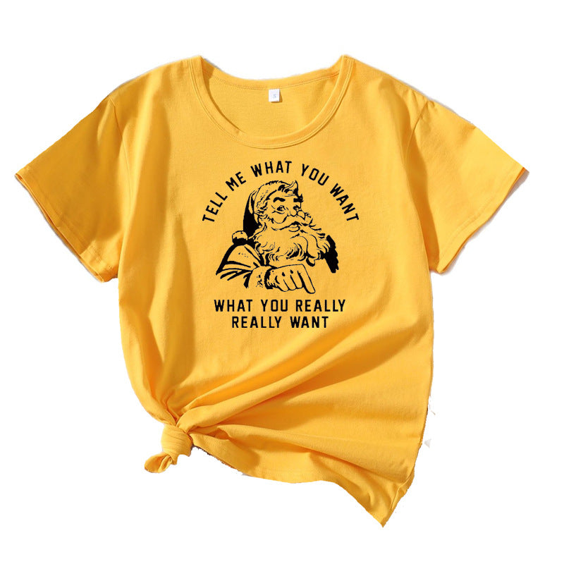 T-shirt humor graphique pour femmes Chic und Stil