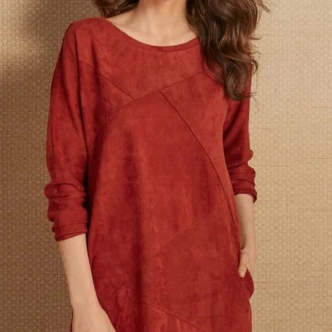 Tunique femme au design asymétrique et en matériau doux Chic und Stil