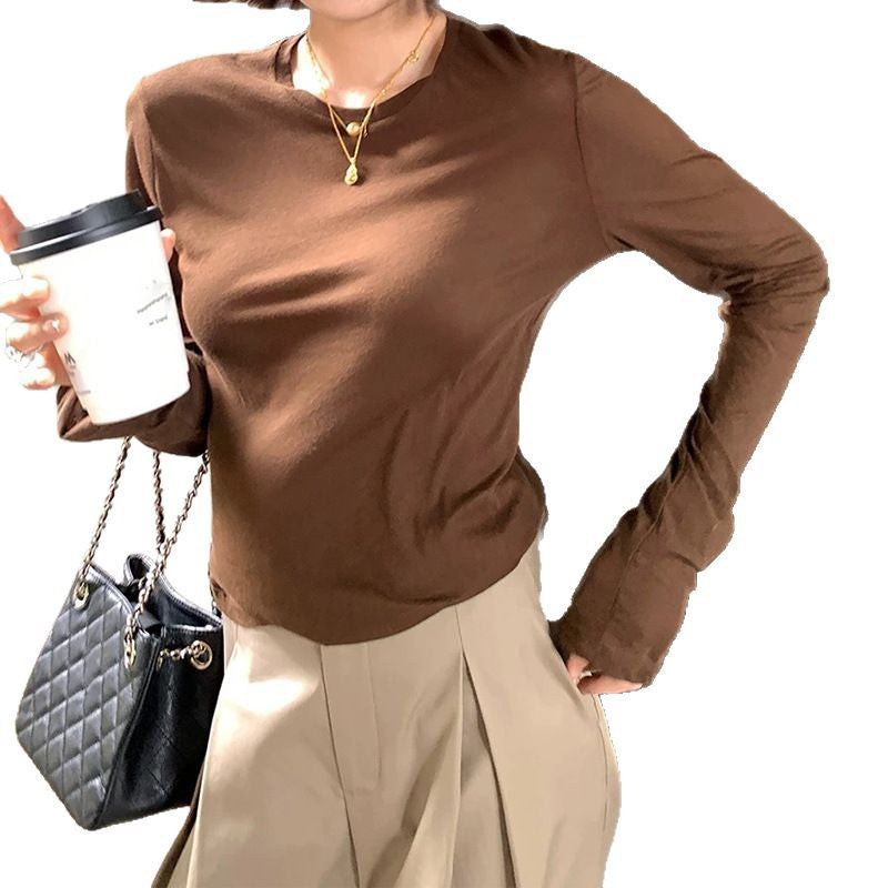 Haut de base à manches longues pour femme Chic und Stil