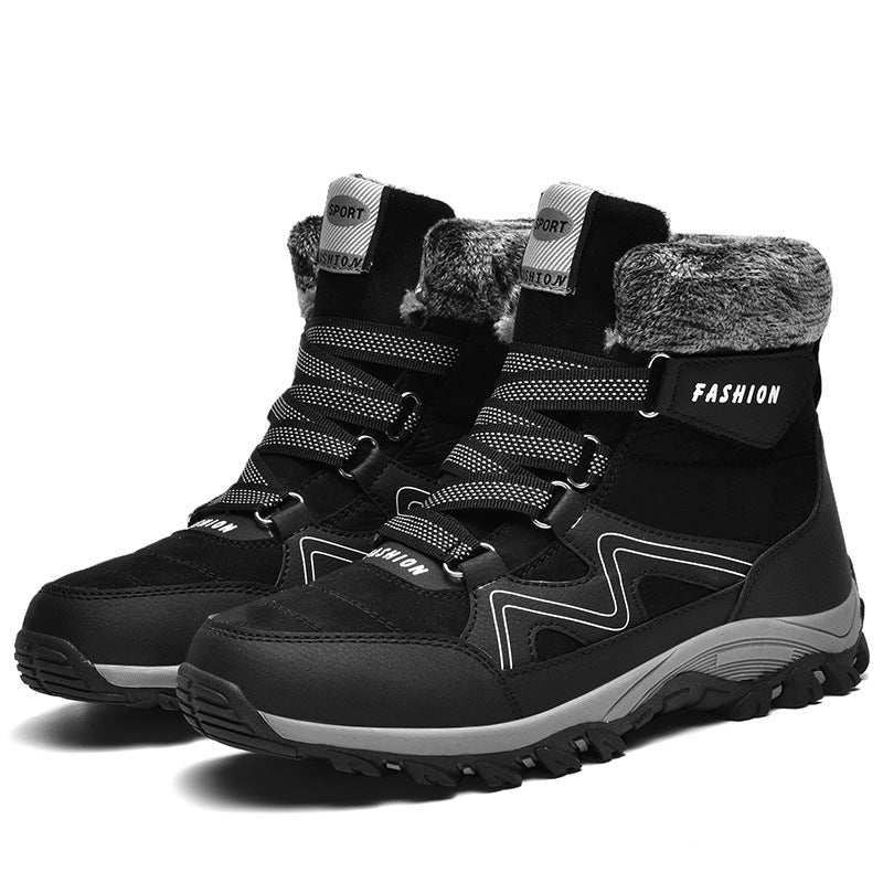 Bottes d'hiver pour femmes avec doublure isolante et construction de semelle antidérapante Chic und Stil