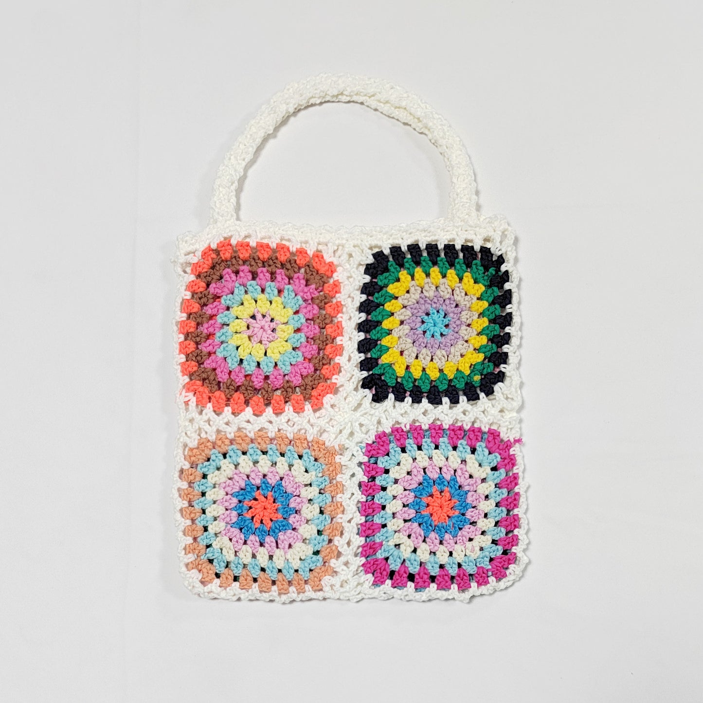 Sac fourre-tout en crochet fait à la main pour femmes Chic und Stil