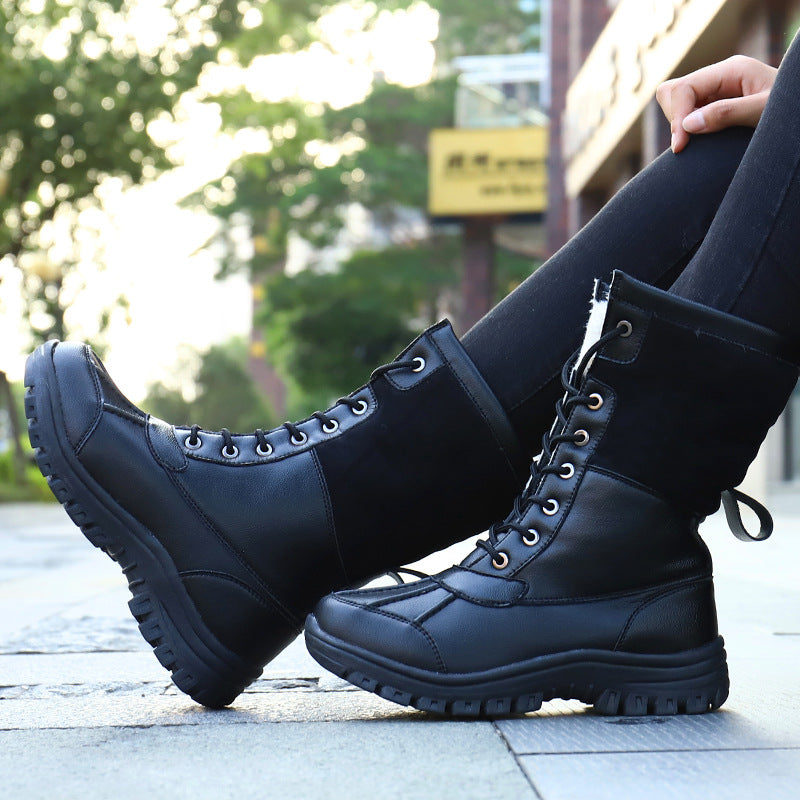 Bottes d'hiver pour femmes doublées avec semelle antidérapante et doublure isolante Chic und Stil