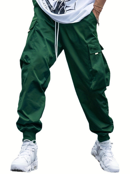 Pantalons cargo pour hommes à coupe large et poches pratiques Chic und Stil