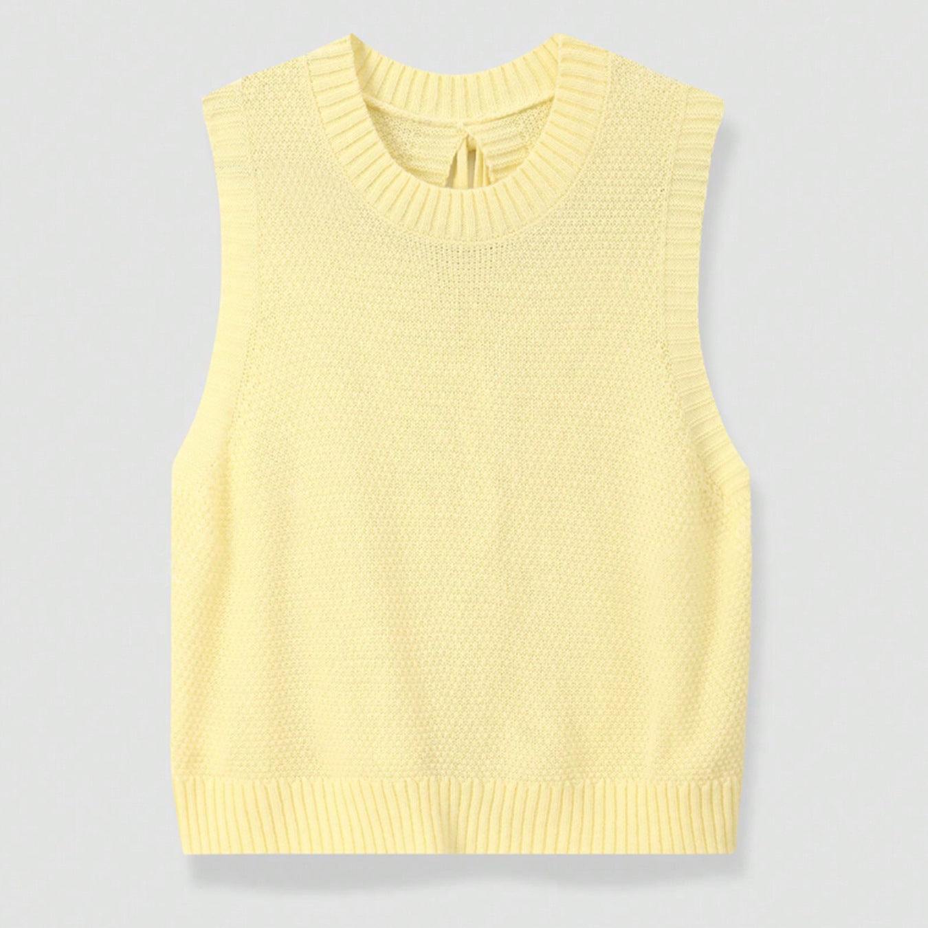 Pull en tricot à la mode pour femmes avec dos ouvert et détails de lacets Chic und Stil