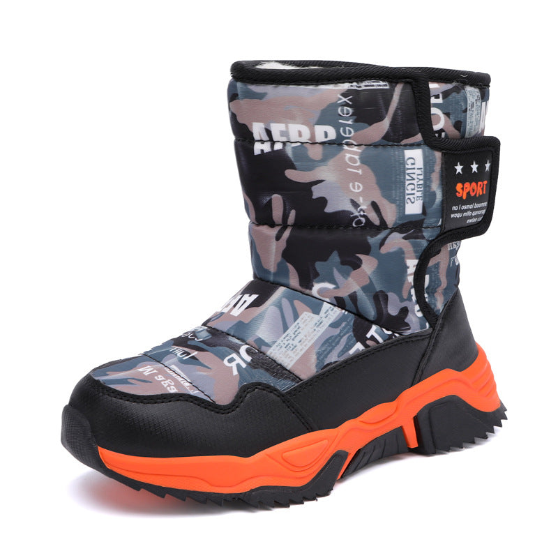 Bottes d'hiver sportives pour femmes avec semelle antidérapante et doublure isolante Chic und Stil