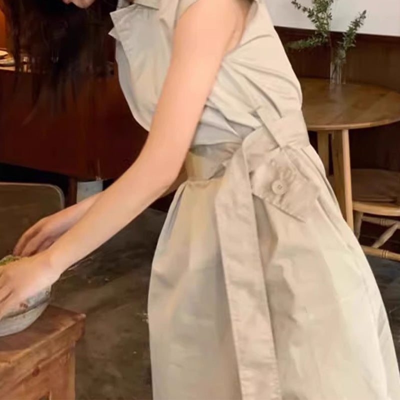 Robe midi utilitaire femme Chic und Stil