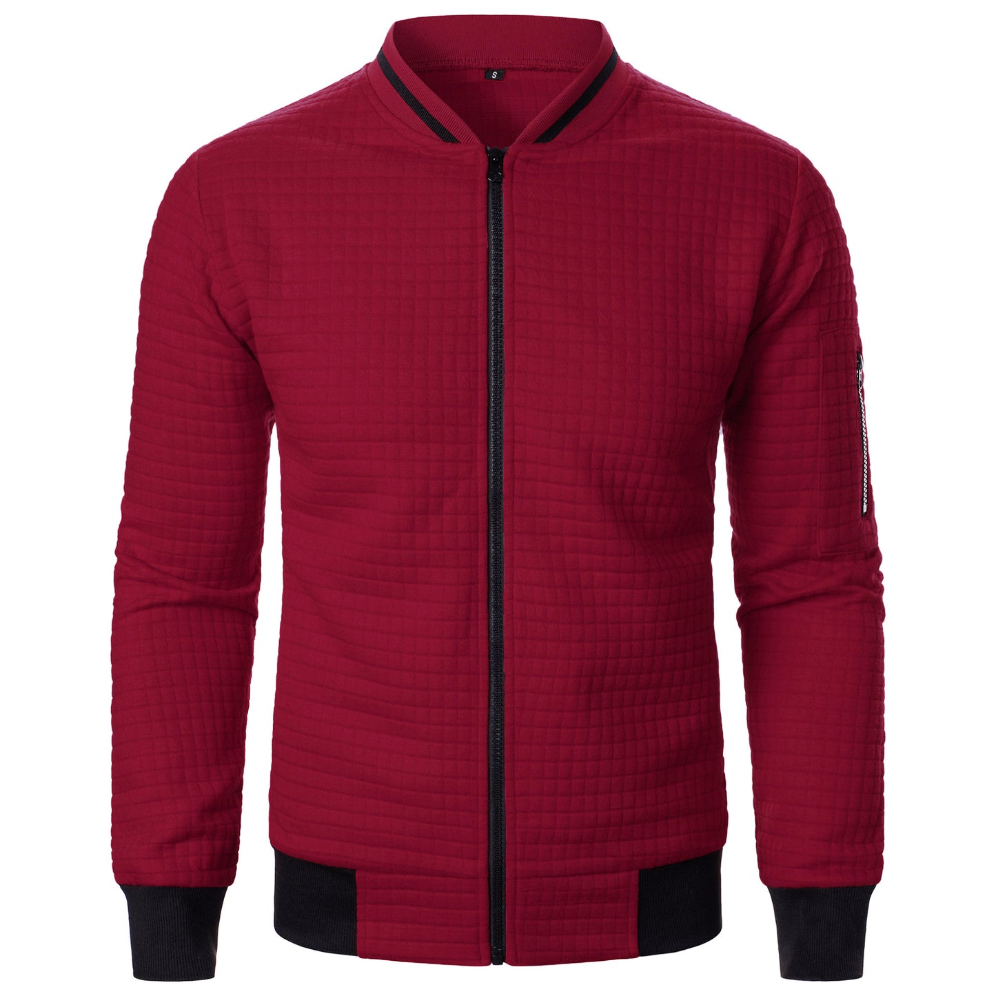 Veste de sport pour homme avec un design structuré innovant Chic und Stil