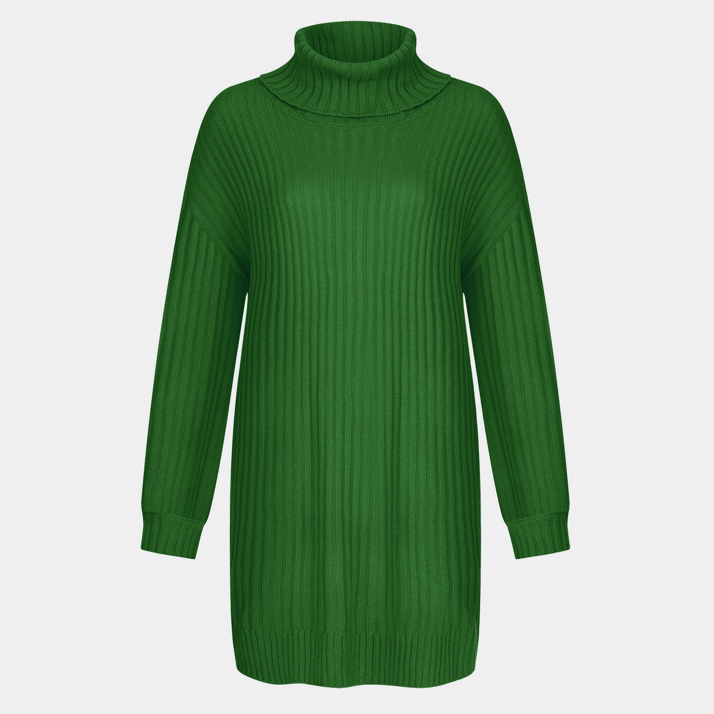 Pull-over à col roulé en grosse maille pour femmes, coupe décontractée Chic und Stil