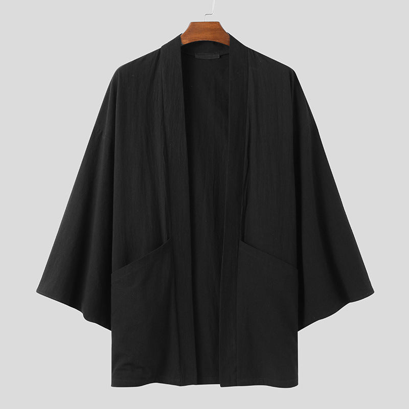 Veste kimono femme avec coupe moderne et poches pratiques Chic und Stil