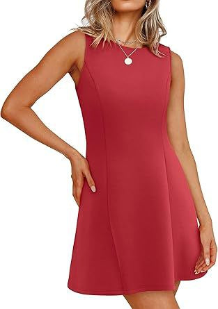 Robe sans manches A-line pour femmes avec coupe intemporelle Chic und Stil