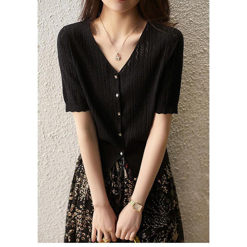 T-shirt à manches courtes pour femmes Chic und Stil