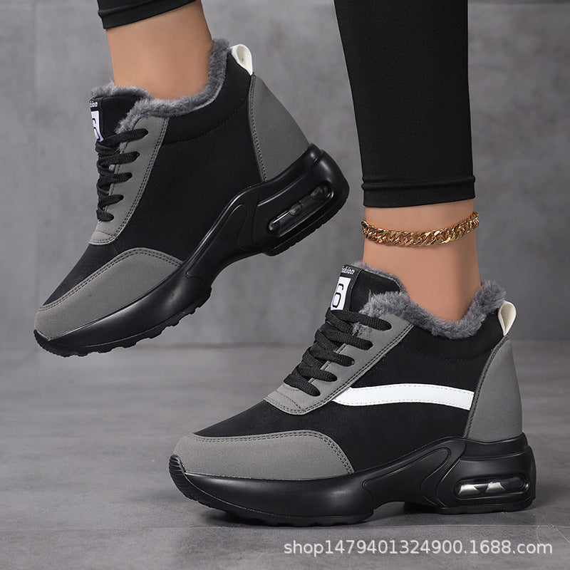 Bottes d'hiver pour femmes avec doublure intérieure douce Chic und Stil
