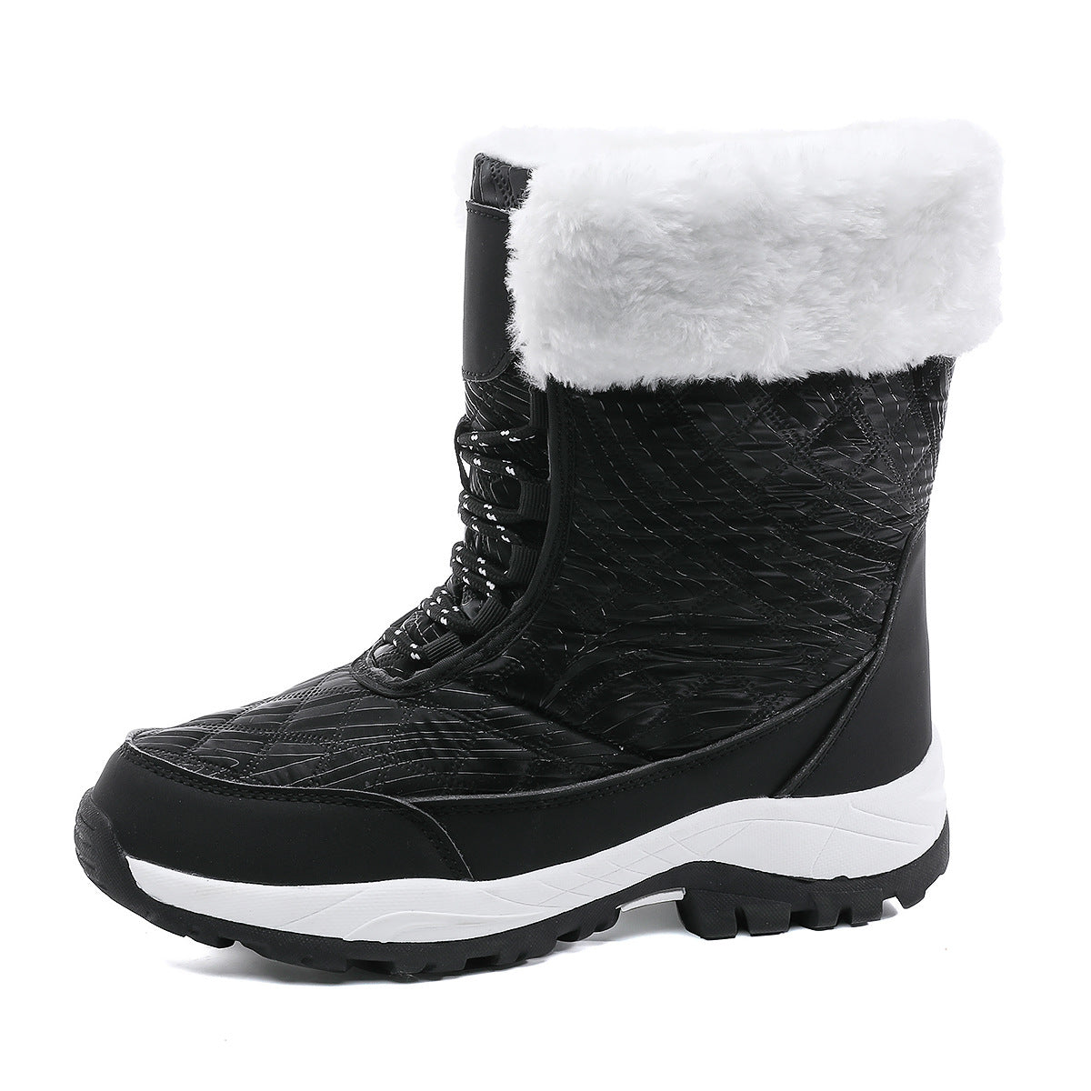 Bottes d'hiver pour femmes avec doublure chaude et semelle antidérapante Chic und Stil