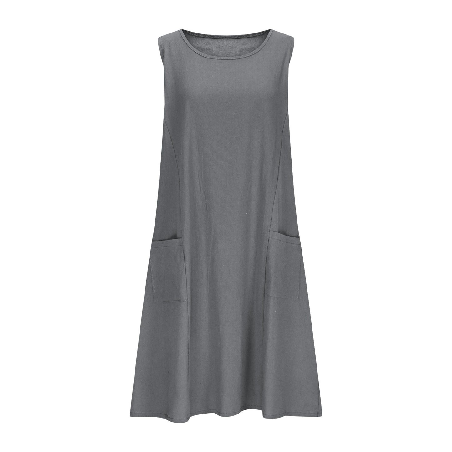 Robe shift sans manches Chic und Stil pour femmes
