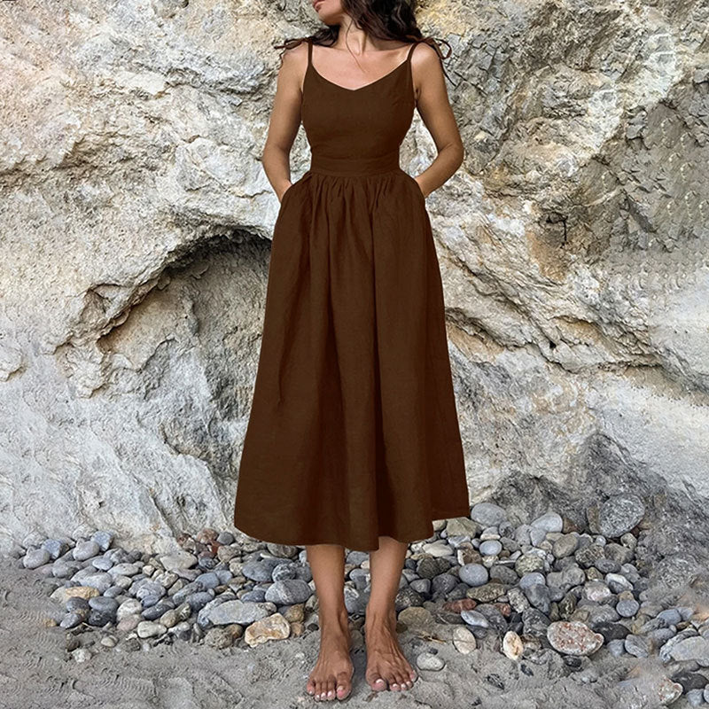 Robe maxi bohème pour femmes Chic und Stil