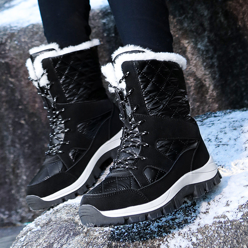 Bottes d'hiver pour femmes avec doublure isolante et semelle antidérapante Chic und Stil 1759510592