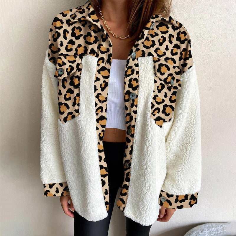Veste en flanelle oversize pour dames avec doublure douce et poches pratiques Chic und Stil