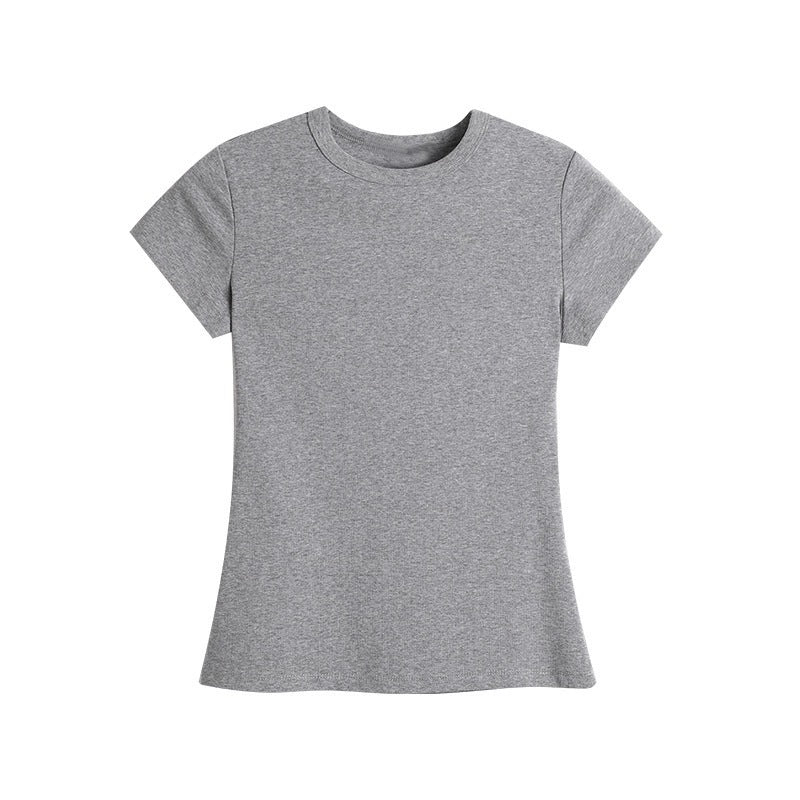 Haut court à manches courtes flottant pour femmes Chic und Stil