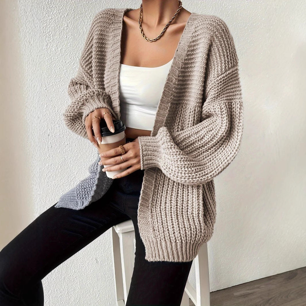 Cardigan décontracté pour femmes avec coupe oversized et matériau doux Chic und Stil