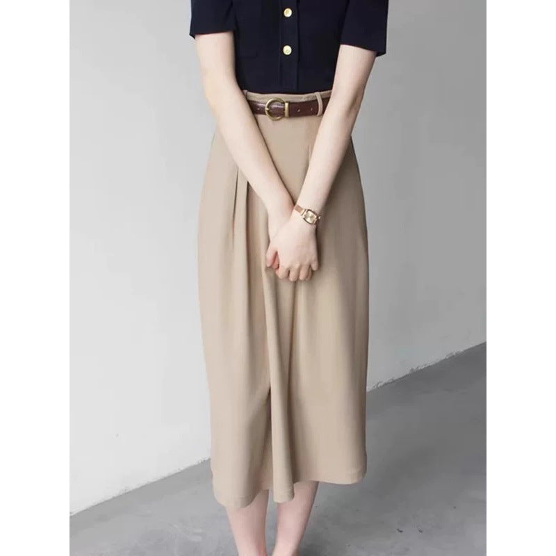 Haut à boutons à manches courtes pour femmes Chic und Stil