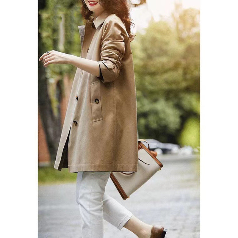 Manteau trench surdimensionné léger pour femmes Chic und Stil