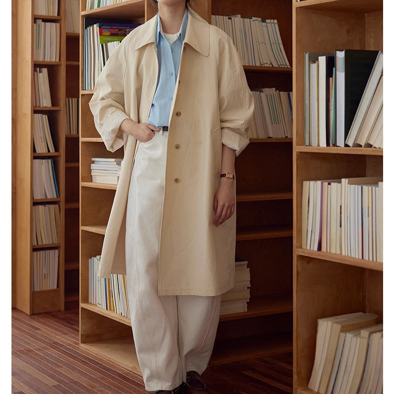 Chemisier oversized à bouton pour femmes Chic und Stil