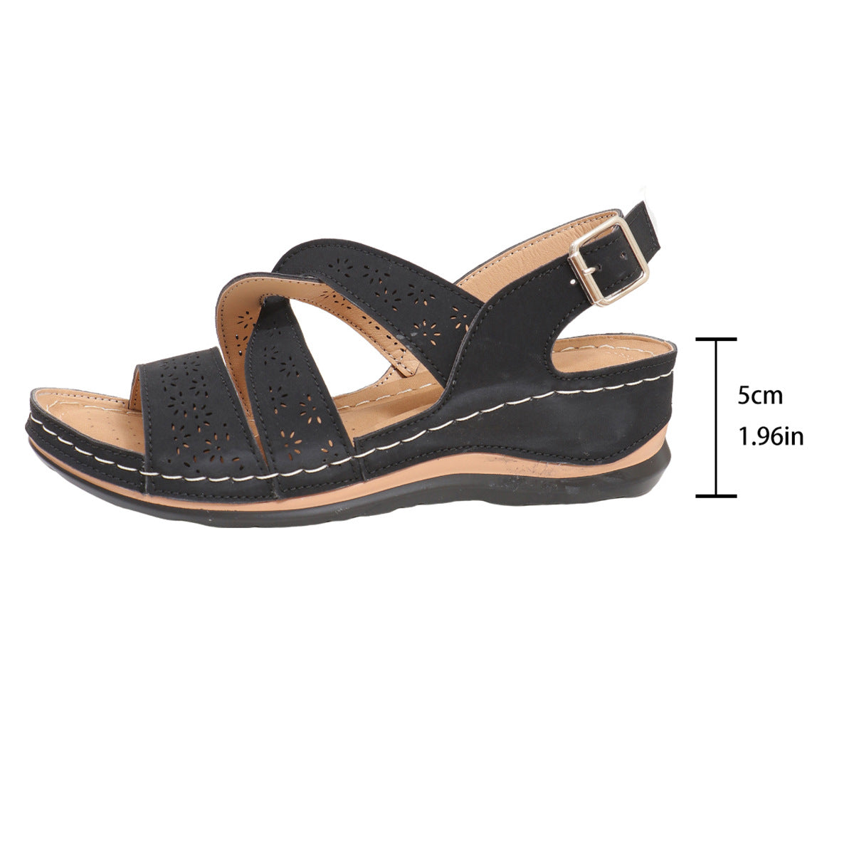 Sandales confortables pour femmes avec brides de pied réglables Chic und Stil