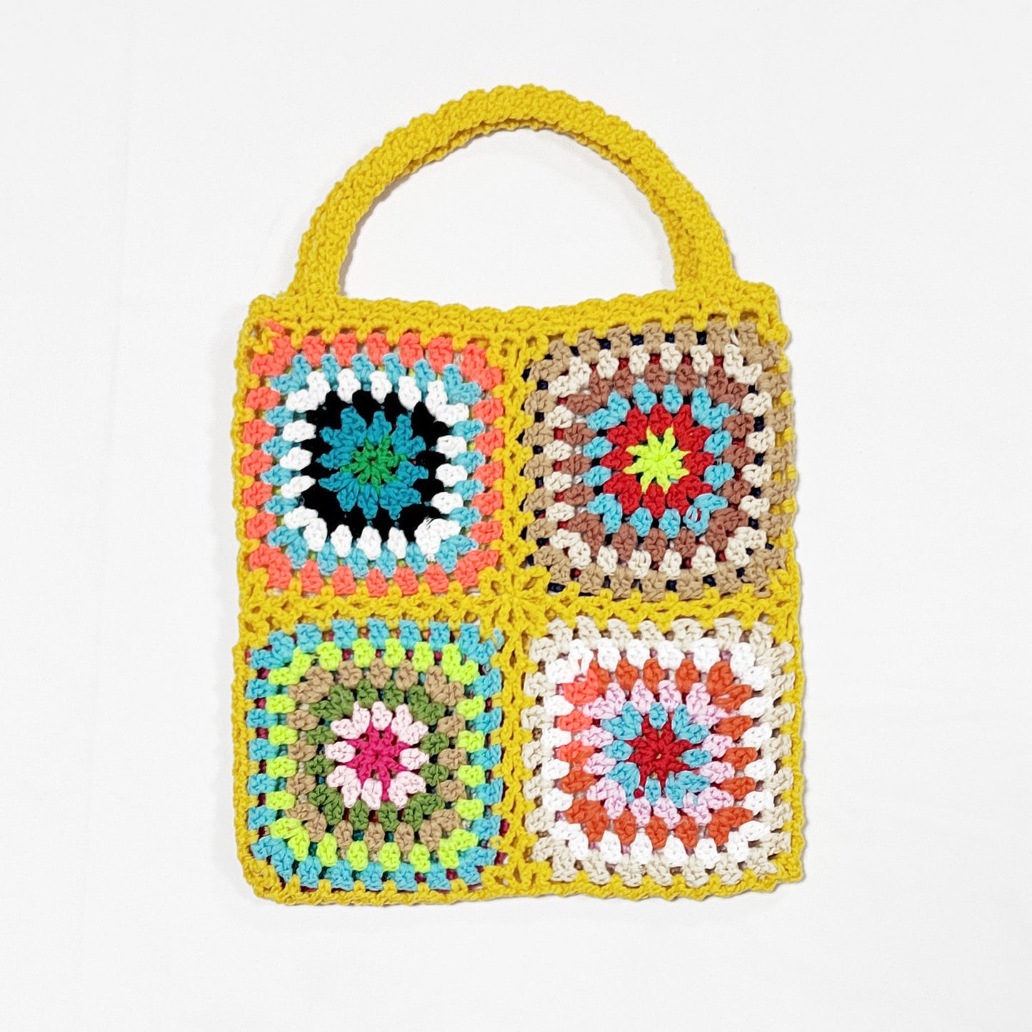 Sac fourre-tout en crochet fait à la main pour femmes Chic und Stil