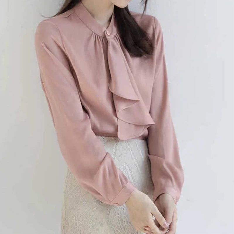 Blouse Rêche Élégante Femme Chic und Stil