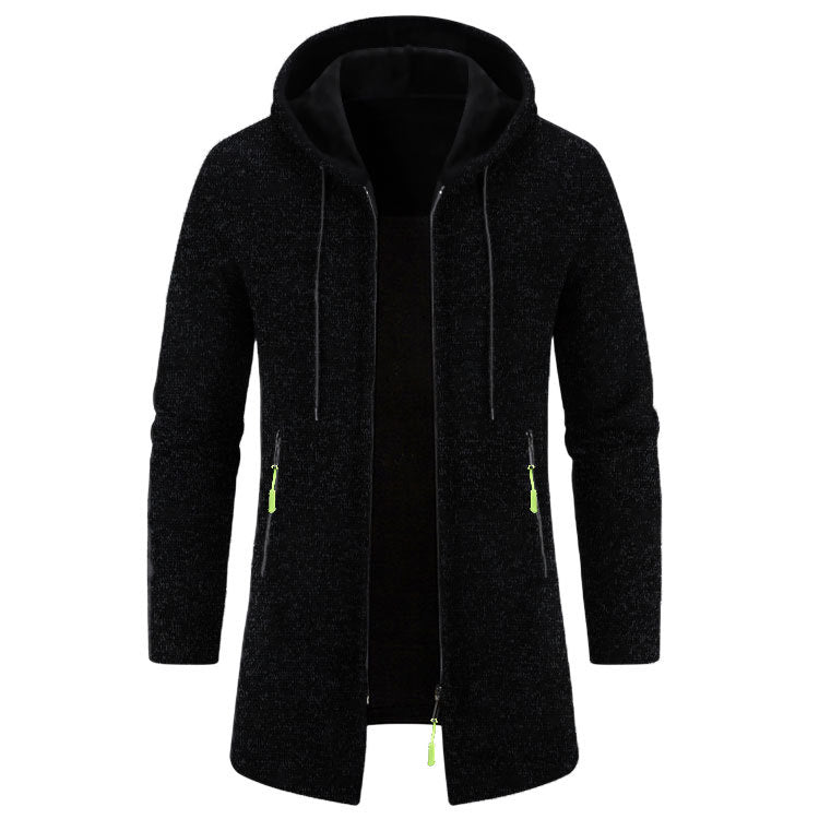 Veste à capuche décontractée pour homme avec coupe ergonomique et poches zippées pratiques Chic und Stil