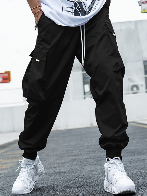 Pantalons cargo pour hommes à coupe large et poches pratiques Chic und Stil