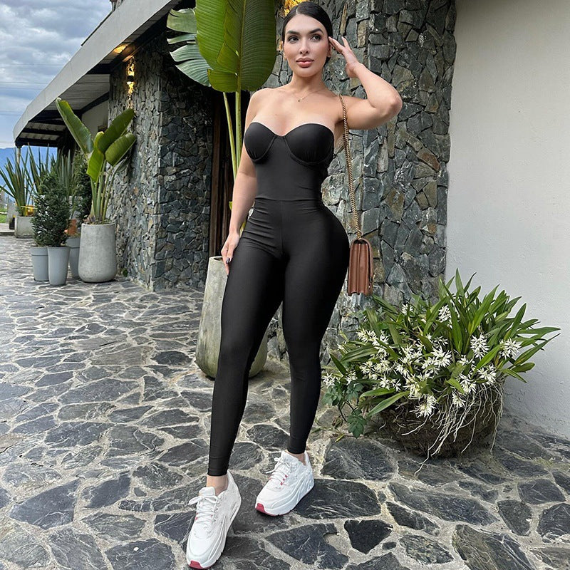 Combinaison ajustée pour femmes avec bustier à armatures Chic und Stil