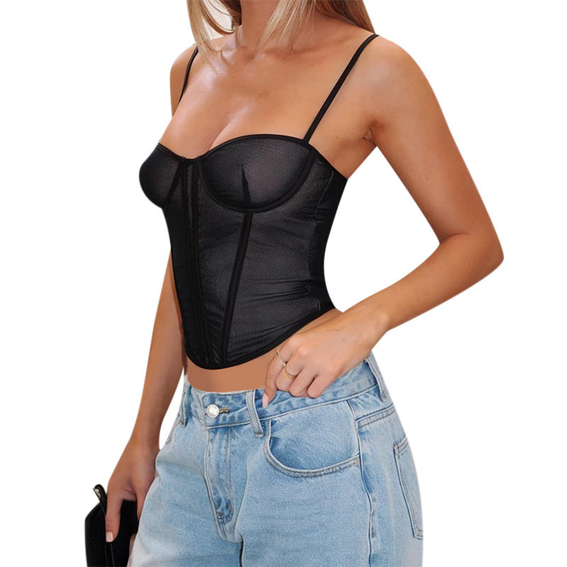 Dame Haut corset structuré Chic und Stil 1751522375