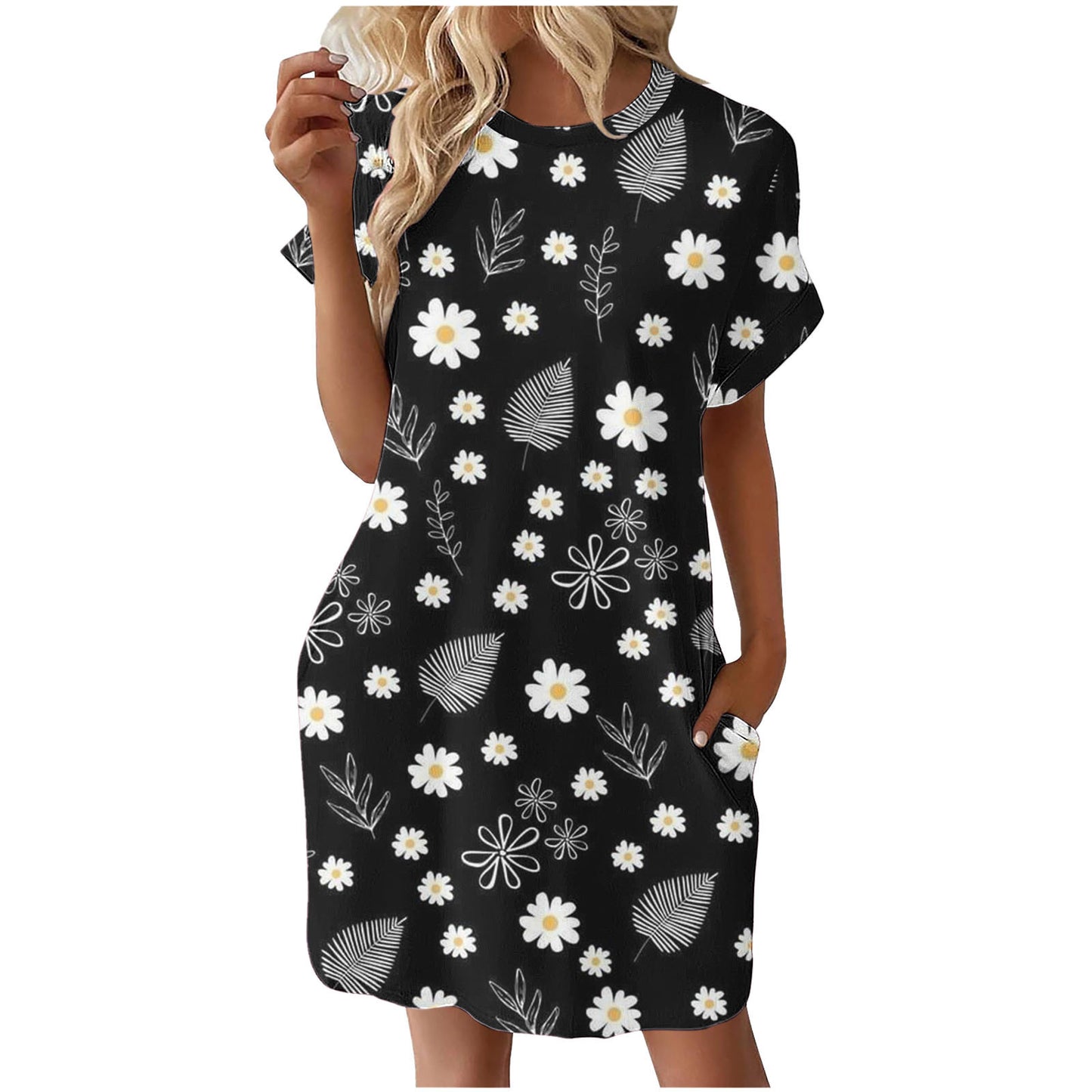 Robe Shift à Imprimé Floral pour Femmes Chic und Stil